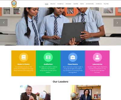 Junior College website design and development in Pune Maharashtra Junior College website design and development in Pune Maharashtra