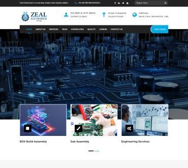 Industrial company website development in Pune Maharashtra