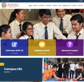Higher education college website redesign in Pune
