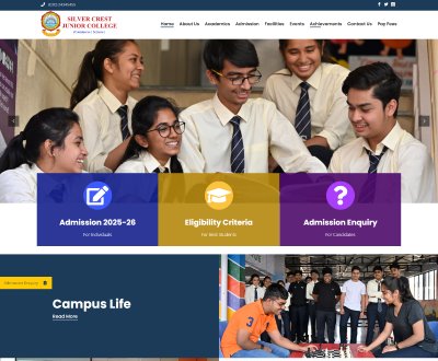 Higher education college website redesign in Pune Higher education college website redesign in Pune