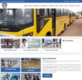 CBSE school website design and development in Sangli Maharashtra